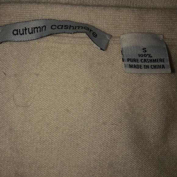 Autumn Cashmere Ivory Sequin Wrap Sweater - Picture 5 of 5